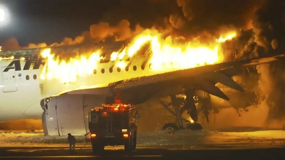Five Crew Members Dead After Planes Collide At Tokyo Airport