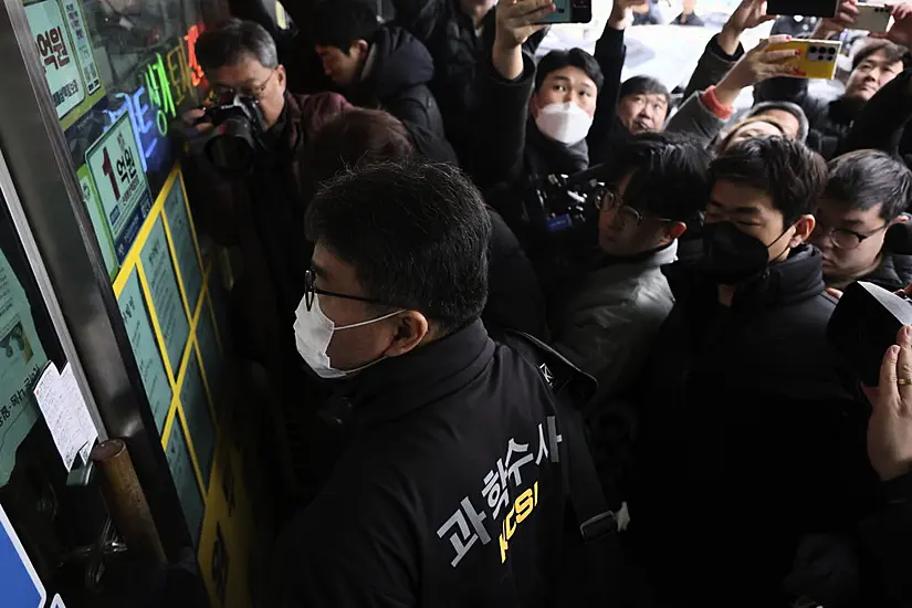 South Korea Police Raid Home Of Suspect Who Stabbed Opposition Leader In Neck