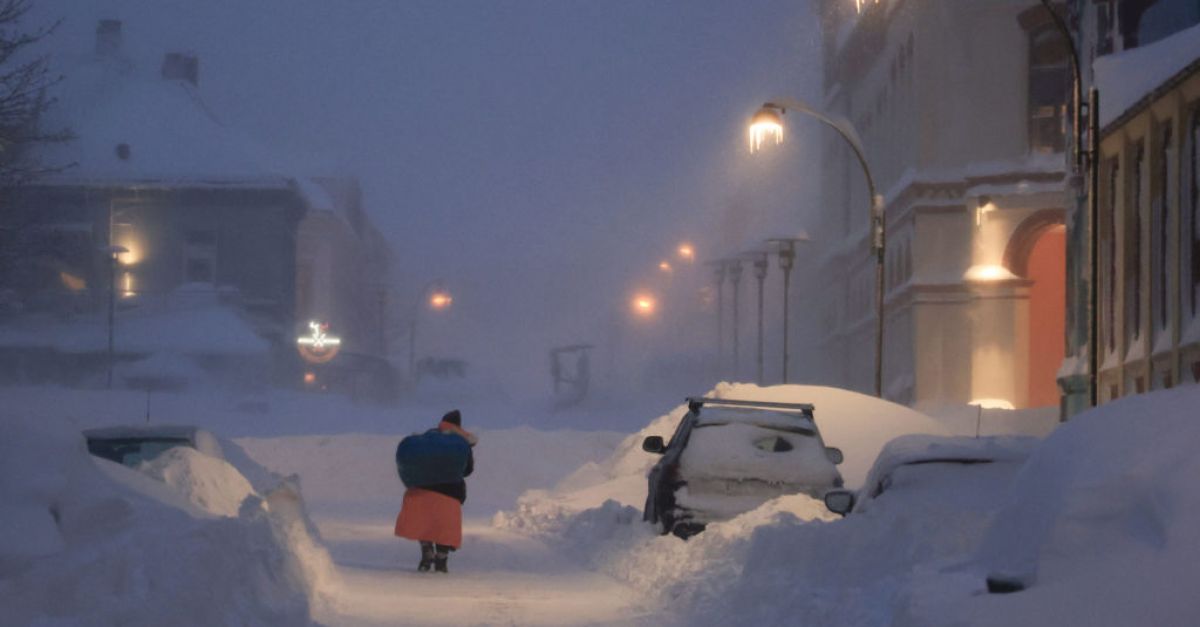 Скандинавските страни са обхванати от екстремни студове, тъй като живакът пада до -43,6C в шведска Лапландия