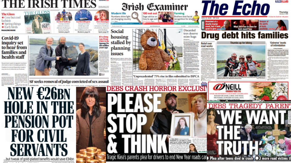 What The Papers Say: Thursday's Front Pages