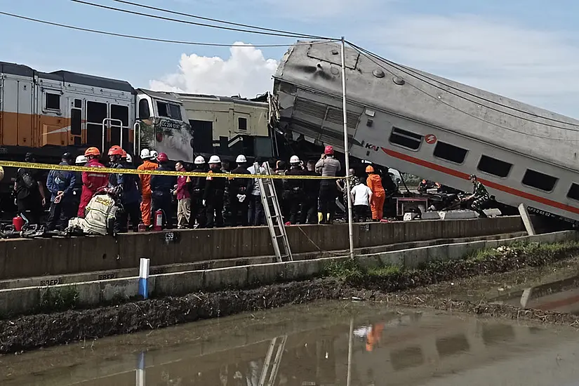 At Least Four People Killed In Train Collision In Java