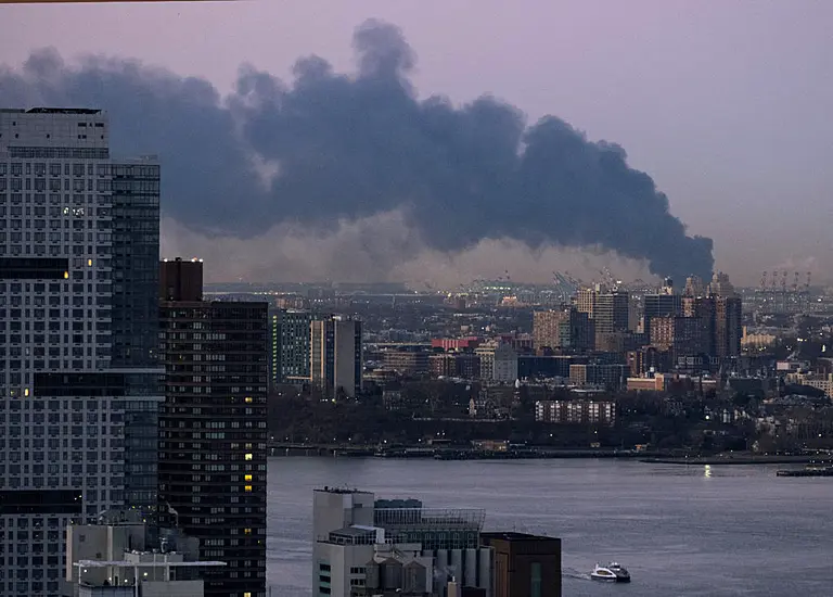 100 Firefighters Tackle Blaze At Former Singer Sewing Machine Factory