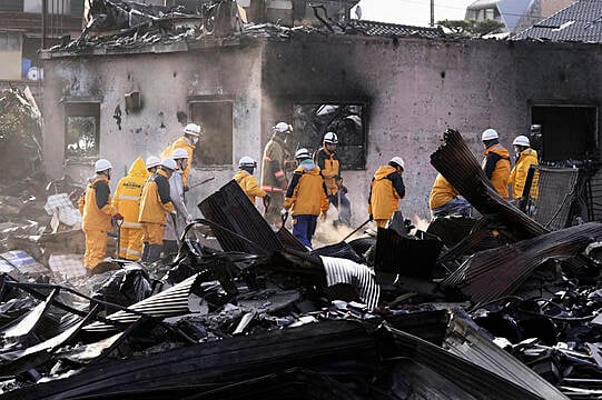 Survivors Found In Homes As Japan Earthquake Death Toll Hits 100