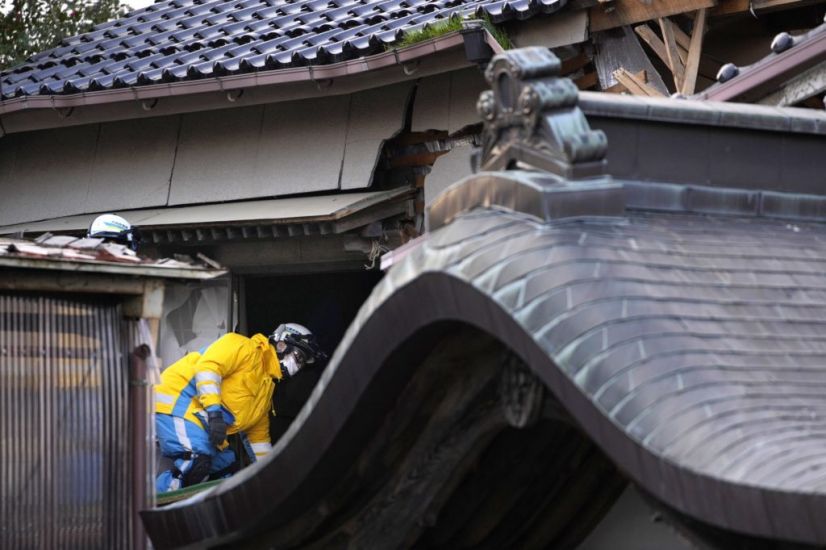 Woman In Her 90S Rescued Five Days After Deadly Earthquake In Japan