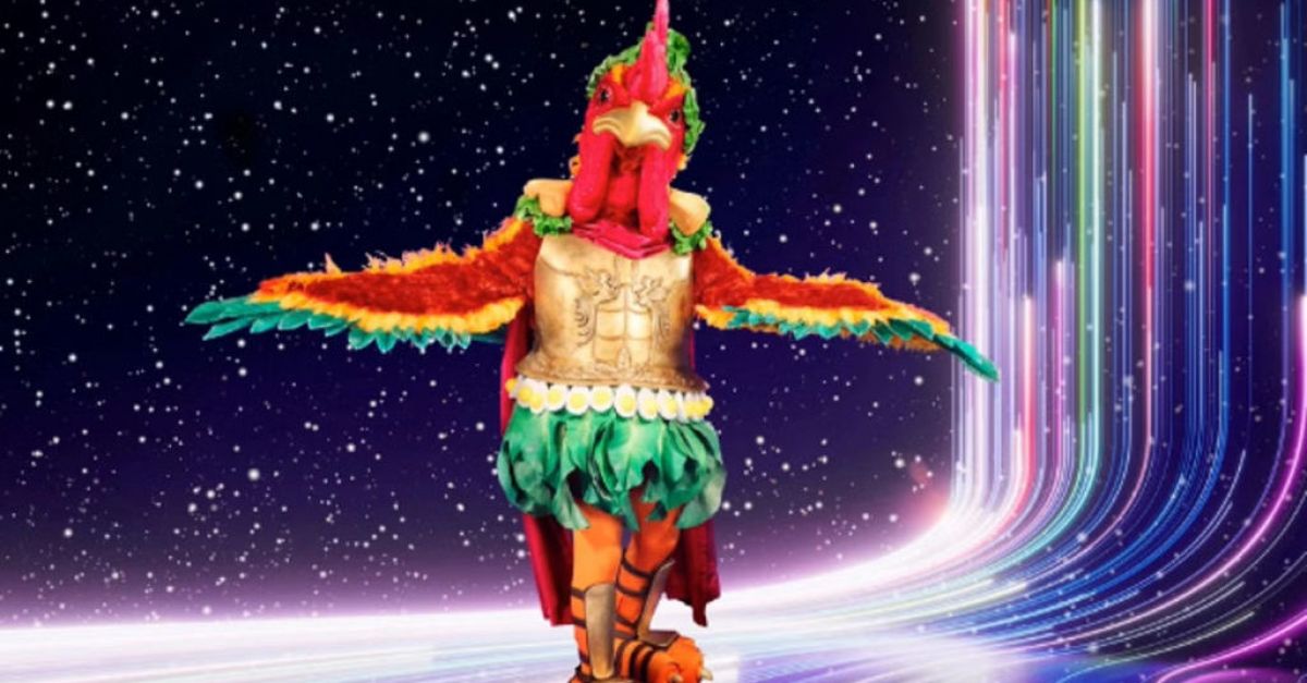 Chicken Caesar става втората знаменитост, разкрита в The Masked Singer UK