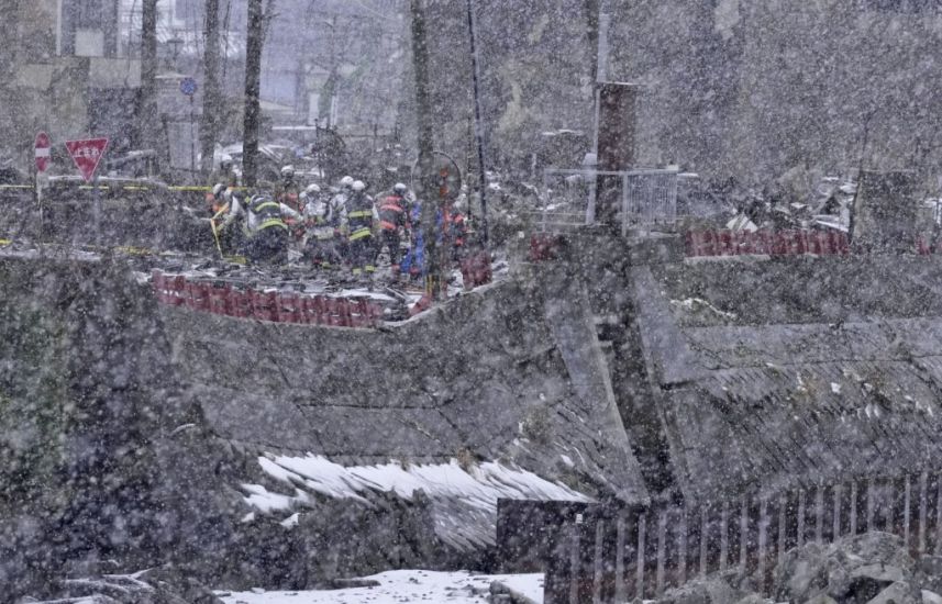 Snow Hinders Rescue, Aid To Isolated Towns After Japan Earthquake Kills 161