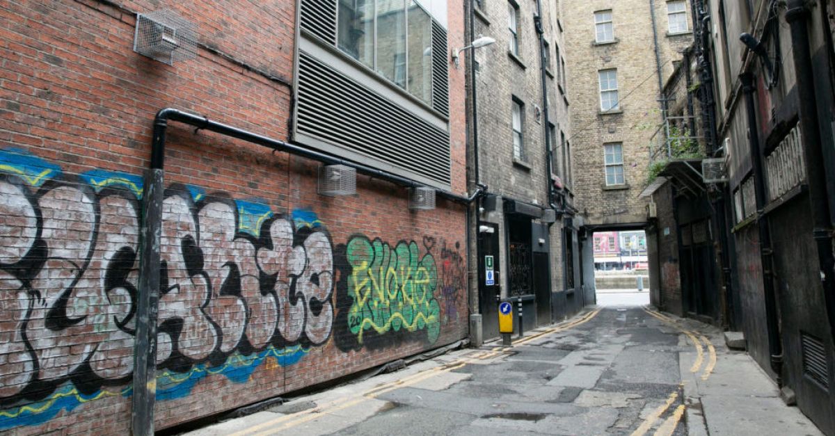 Улица в центъра на Дъблин е затворена поради антисоциално поведение, употреба на наркотици