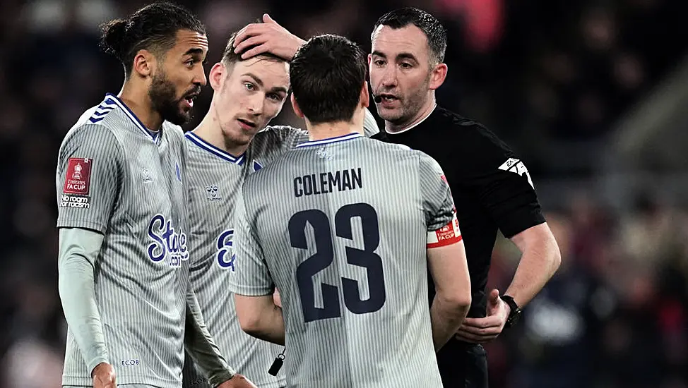 Fa Rescinds Dominic Calvert-Lewin’s Red Card From Fa Cup Clash At Crystal Palace