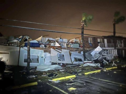 Sprawling Storm Wallops Us With Tornado Reports, Damage And Heavy Snow
