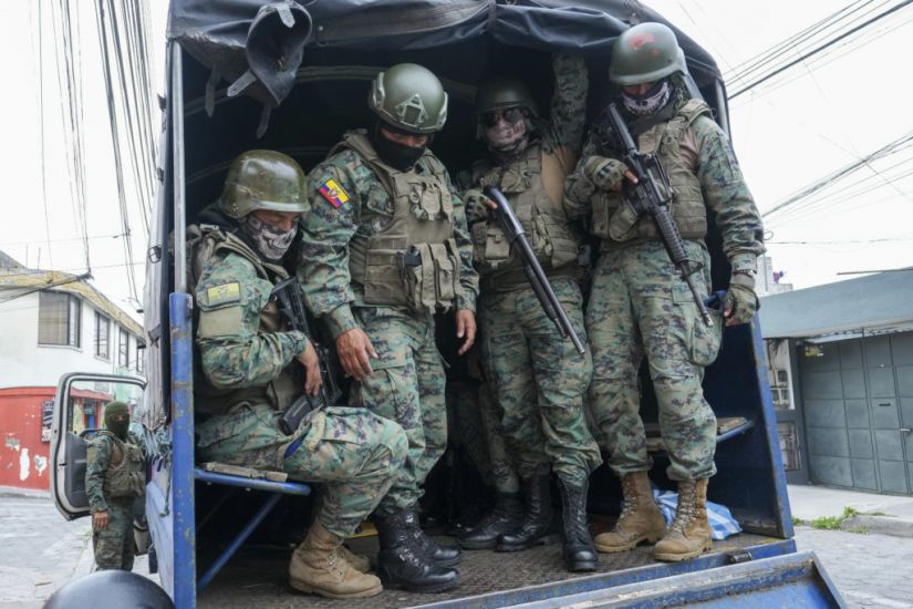 Gunmen Held After Breaking Into Live Tv Studio Amid Ecuador ‘Internal Conflict’