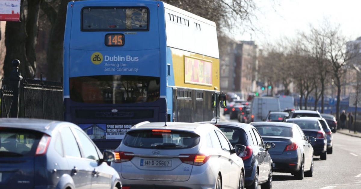 Трафикът в Дъблин се влошава като центърът на града е