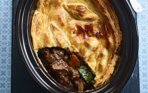 Nathan Anthony’s Slow Cooker Steak And Guinness Pie