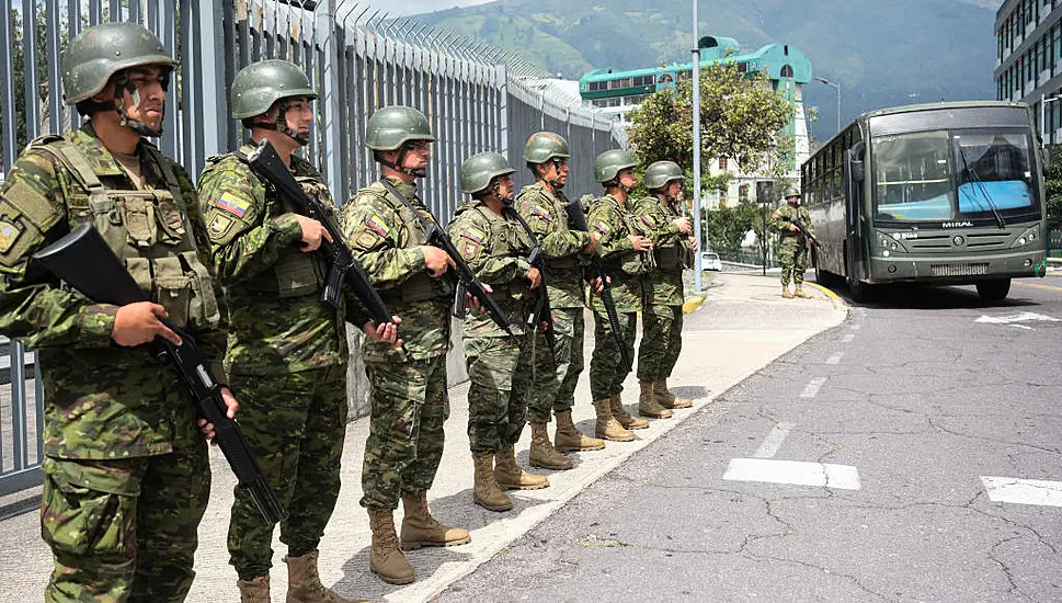 Ecuador President Says Country Is At War As Gangs Hold Prison Staff Hostage