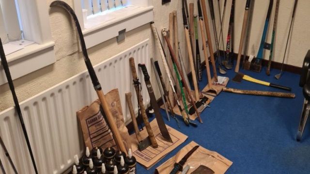 Slash Hooks, Machetes And Axes Seized In Cork