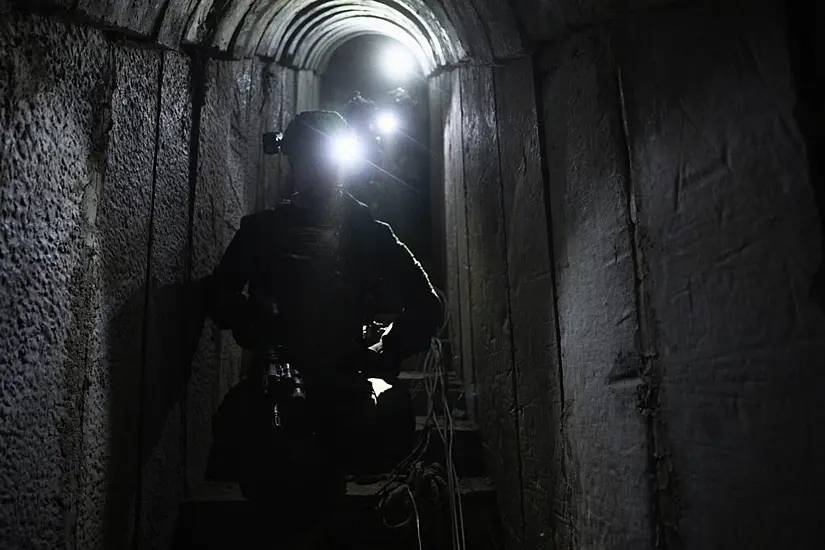 Israeli Military ‘Finds Traces Of Hostages In Tunnel In Gaza Strip’