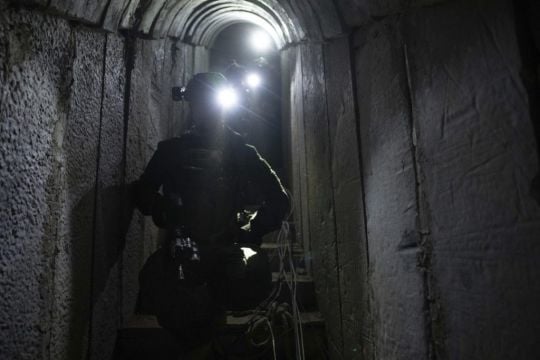 Israeli Military ‘Finds Traces Of Hostages In Tunnel In Gaza Strip’