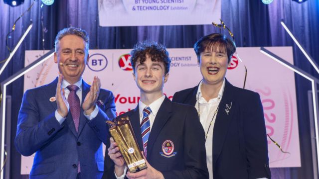Limerick Student Announced As Winner Of Bt Young Scientist