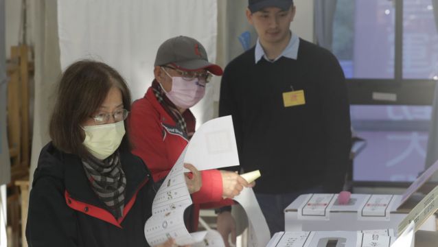 Ruling Party Candidate In Front In Taiwanese Presidency Election Count