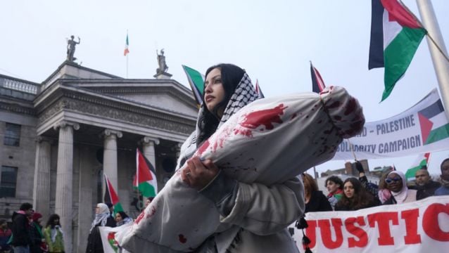 Thousands Join Pro-Palestinian March In Central Dublin