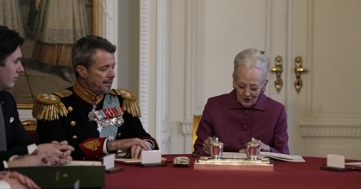 Кралицата на Дания Маргрете II подписа историческата си абдикация в