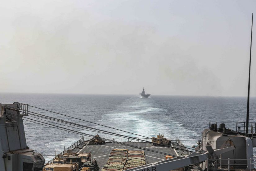 Yemen’s Houthi Rebels Fire Missile At Us Warship In Red Sea