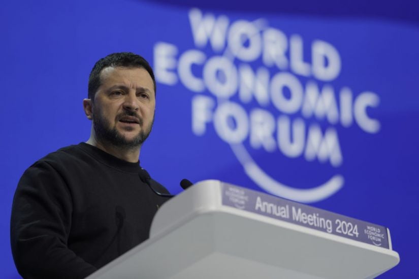 Zelenskiy Lashes Out At Putin And Urges Davos Forum’s Support For Ukraine’s Fight
