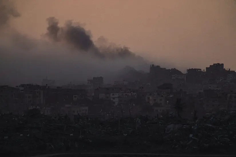 Palestinian Militants Fight In Hard-Hit Areas Of Gaza And Fire Rockets At Israel