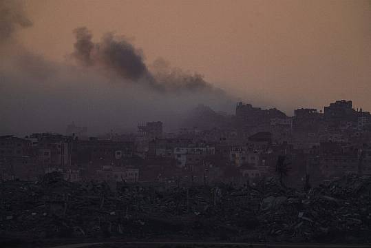 Palestinian Militants Fight In Hard-Hit Areas Of Gaza And Fire Rockets At Israel