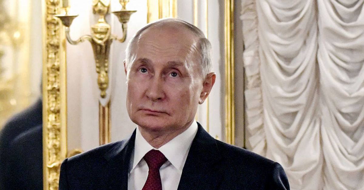Руският президент Владимир Путин който се кандидатира за нов шестгодишен