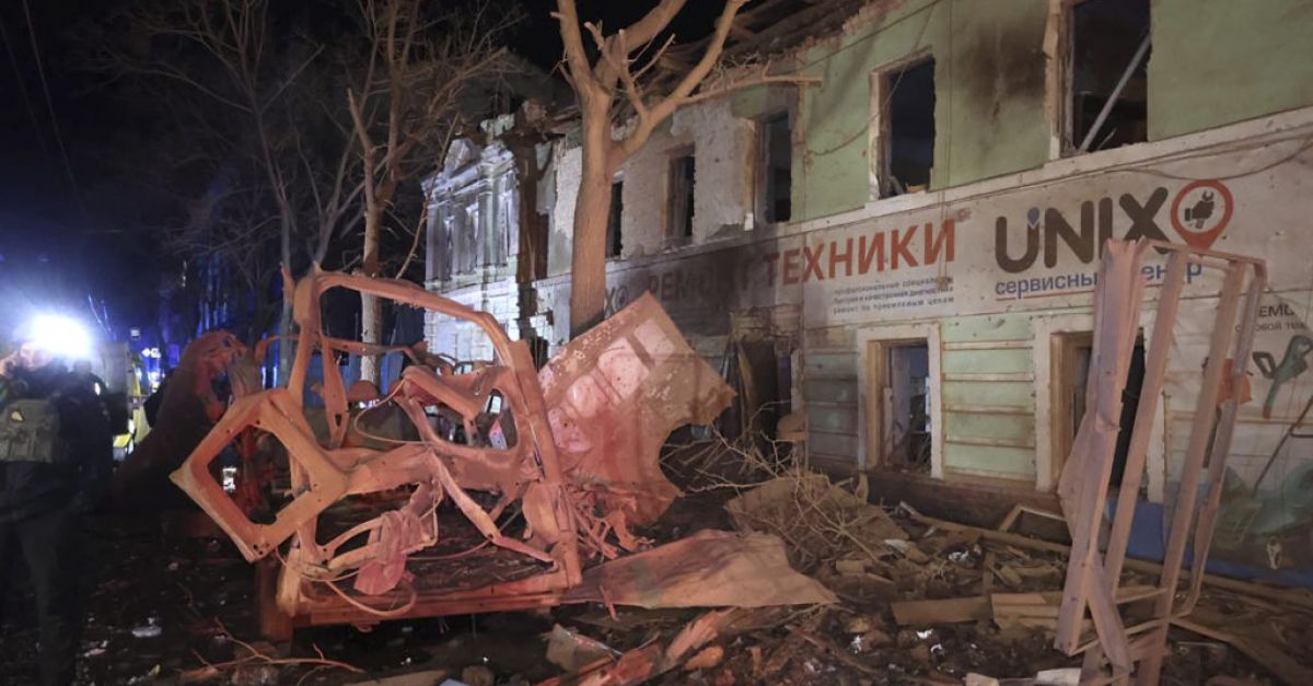 Руски ракети удариха украински жилищни сгради