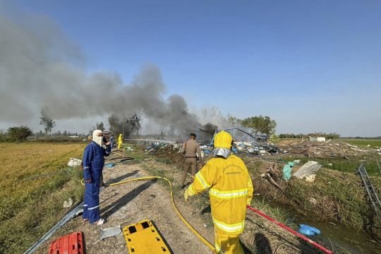 Multiple Deaths After Thai Fireworks Factory Explodes