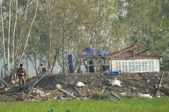 Explosion At Fireworks Factory In Rural Thailand Kills About 20 People