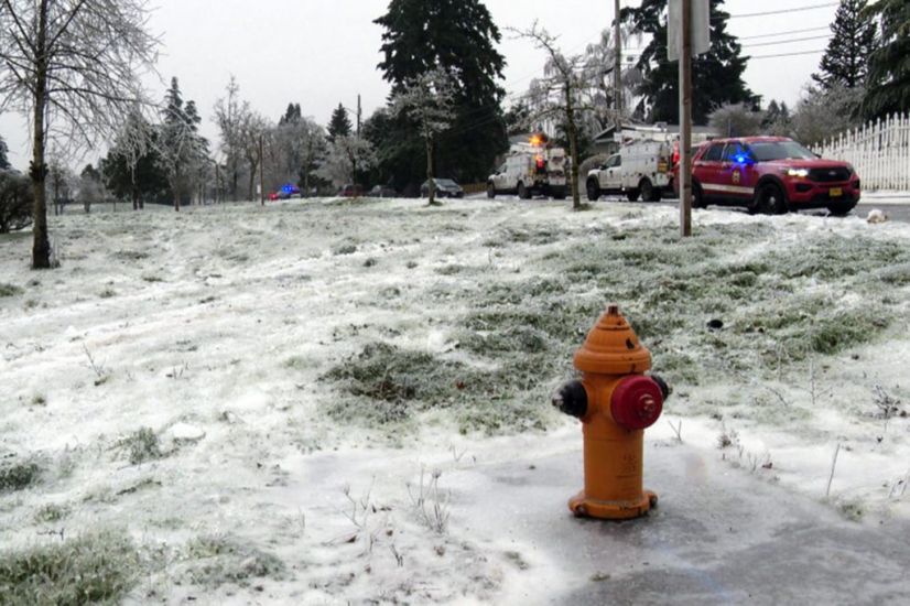 Baby Rescued But Three Die After Power Line Falls On Car In Ice Storm