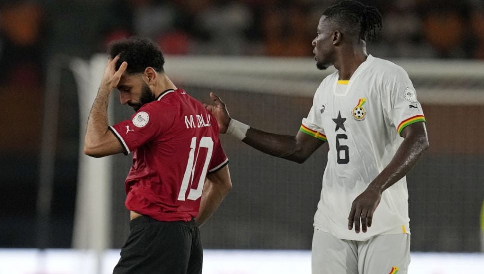 Mohamed Salah Forced Off With Injury As Egypt Draw With Ghana At Afcon
