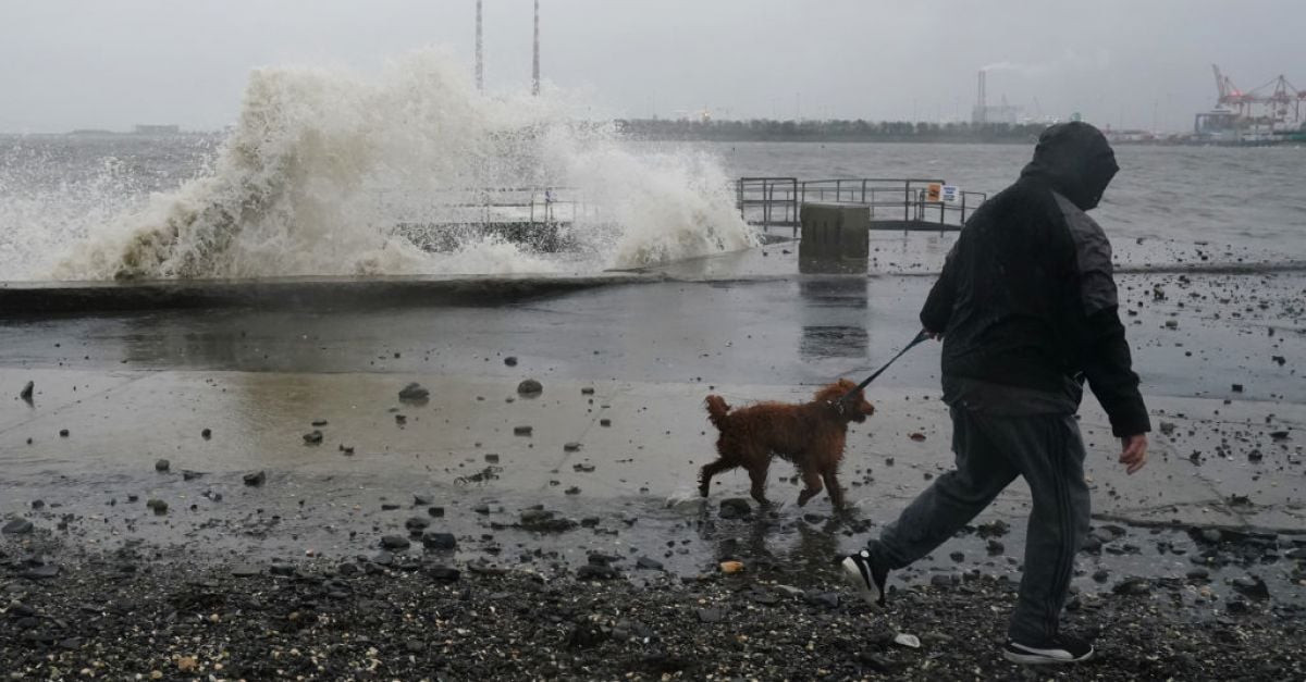 «Сильные и разрушительные» ветры обрушились на Ирландию: оранжевое предупреждение для всех графств