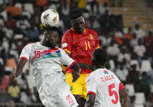 Aguibou Camara Fires Guinea To Narrow Victory Over Gambia To Boost Top-Two Bid