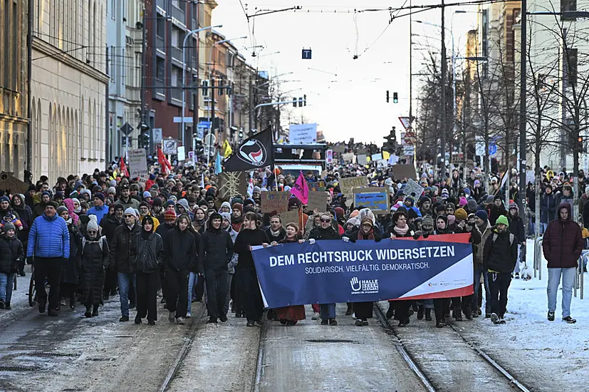 Tens Of Thousands Protest Against Far Right In Cities Across Germany