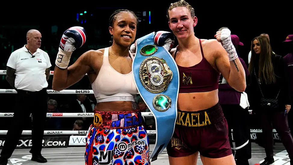 Natasha Jonas Retains Ibf Title After Split Decision Win Over Mikaela Mayer