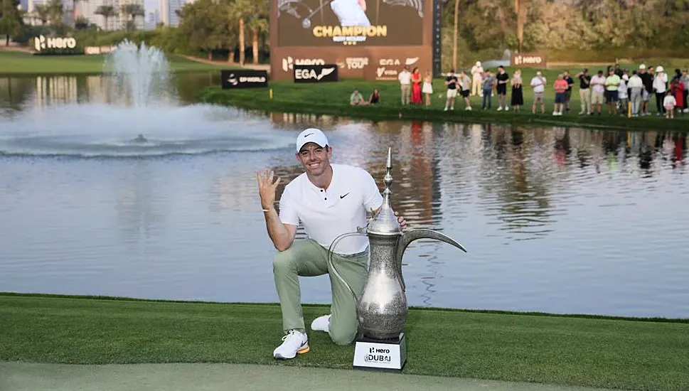 Rory Mcilroy Savours Superb Comeback Win For Fourth Dubai Desert Classic Title