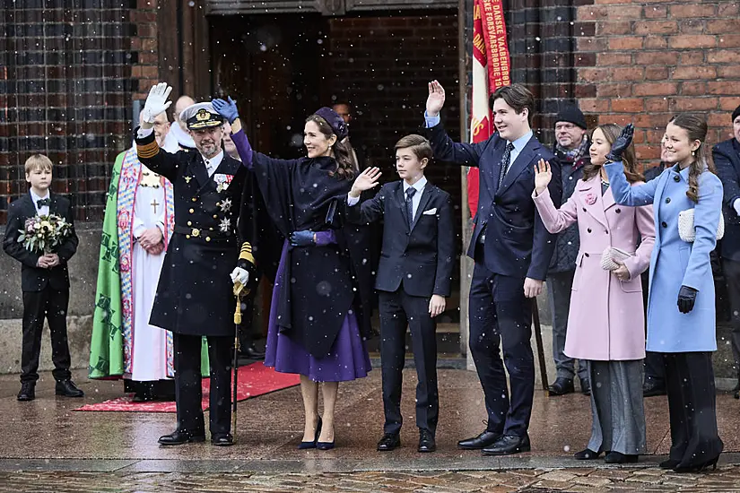 King Frederik And Danish Royals Attend ‘Celebratory Church Service’ In Aarhus