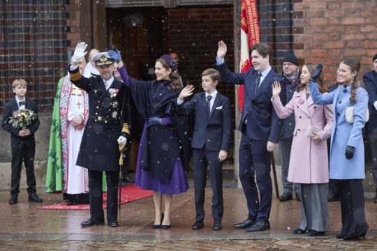 King Frederik And Danish Royals Attend ‘Celebratory Church Service’ In Aarhus