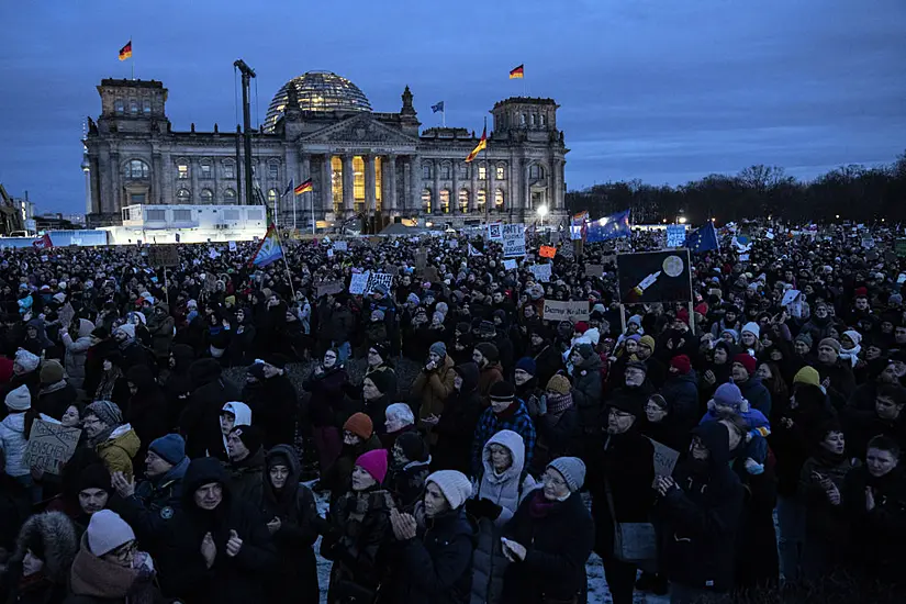 Protests Against Germany’s Far Right Draw Hundreds Of Thousands