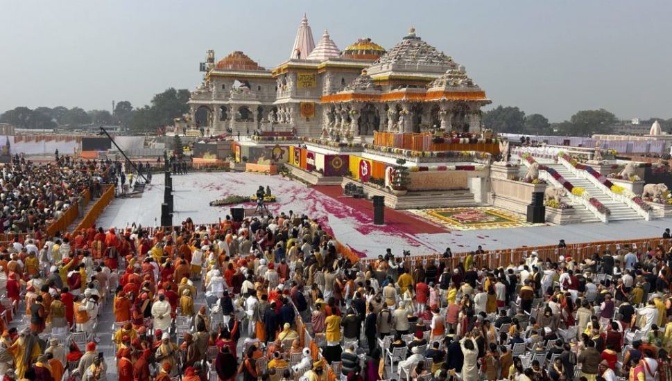Modi Opens Controversial Hindu Temple Ahead Of National Polls In India