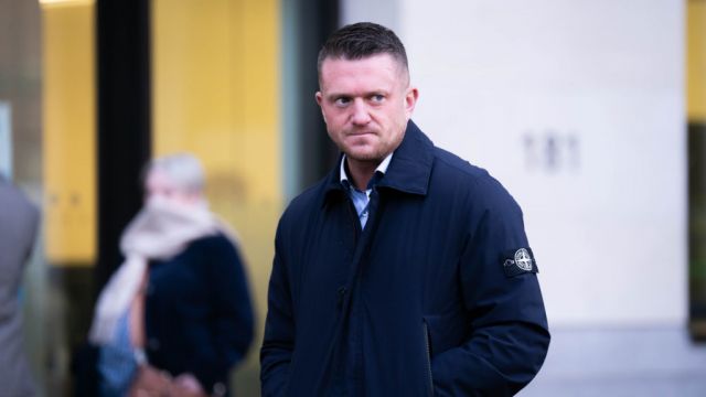 Tommy Robinson Denies Refusing To Leave March Against Antisemitism