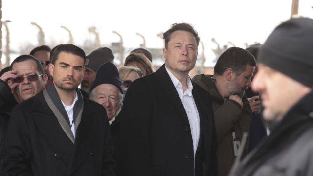 Elon Musk Visits Auschwitz After Uproar Over Antisemitic Messages On X
