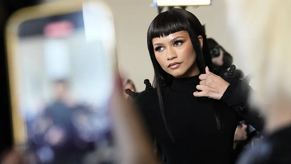 Zendaya Debuts Bold New Haircut At Haute Couture Week In Paris