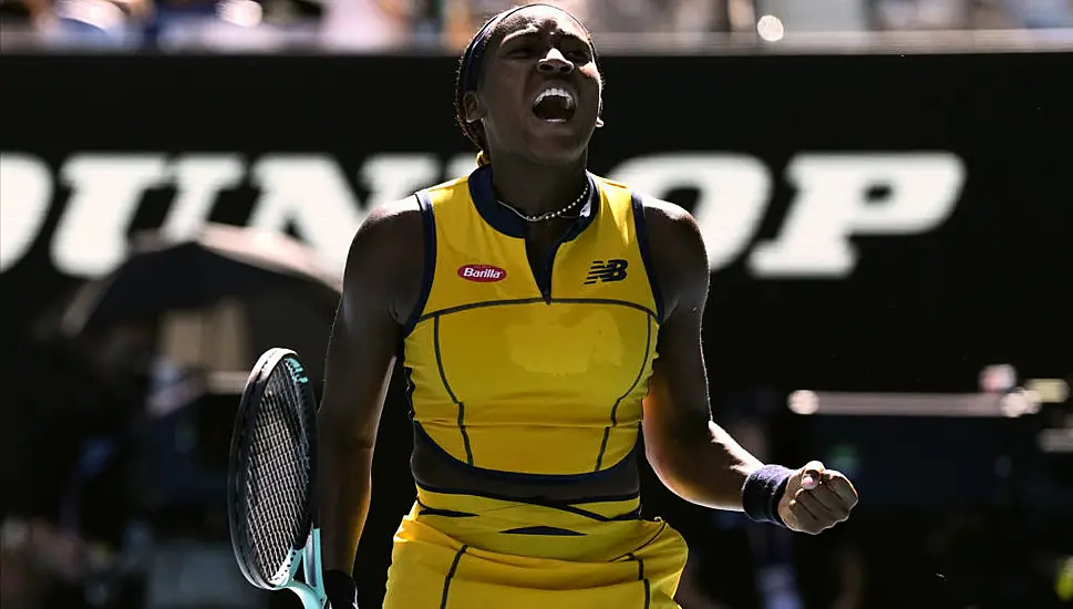 Coco Gauff Defeats Marta Kostyuk For First Time Australian Open Semi-Final