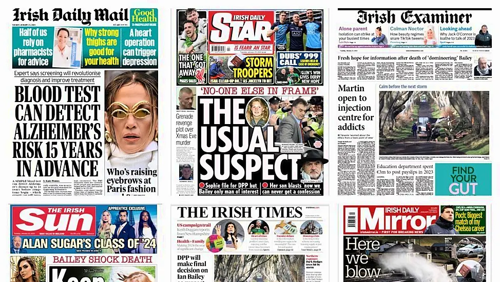 What The Papers Say: Tuesday's Front Pages