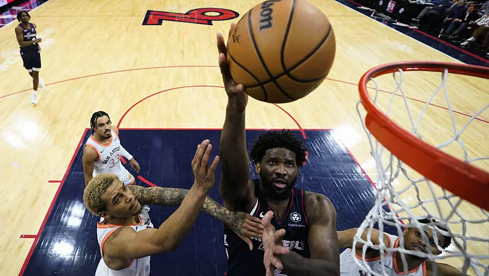 Joel Embiid Breaks 76Ers Scoring Record With 70-Point Haul In Win Over Spurs