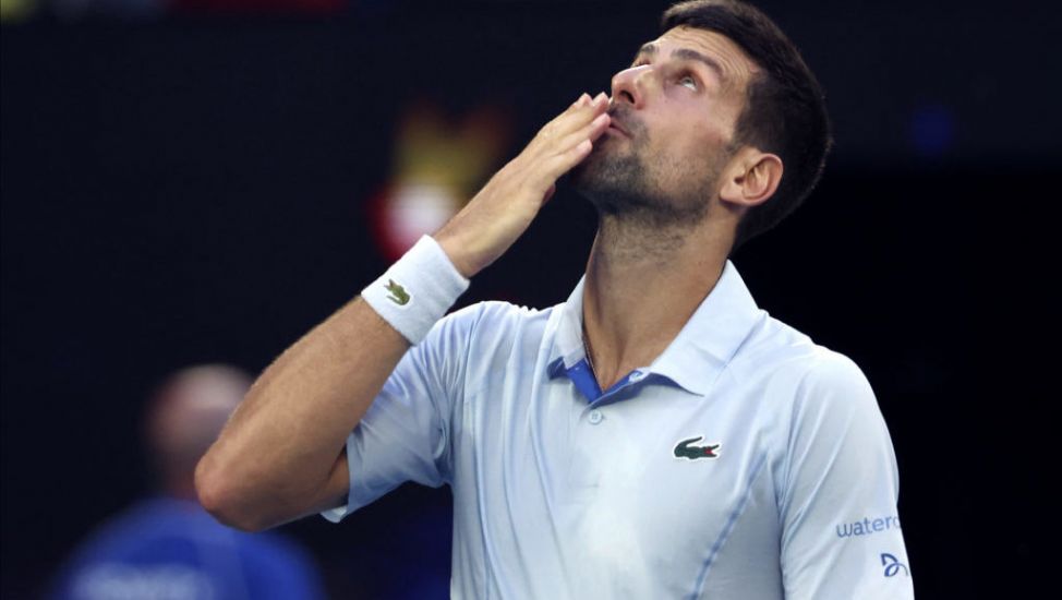 Novak Djokovic Comes Through Tough Encounter With Taylor Fritz In Melbourne